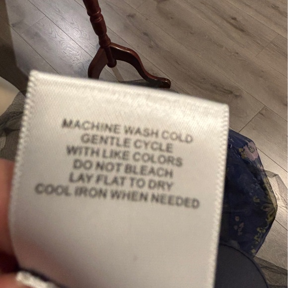 NWT Modcloth Navy and Floral Maxi Dress. Size M - Picture 6 of 11